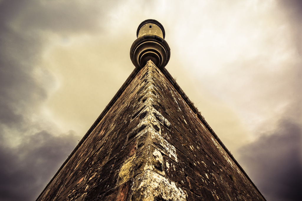 Spojené království, věž, stěna, mraky, Kánon, Skotsko, Jiří, Spojené království, pevnost, mraky, gb, turm, Mauer, schottland, sigma1020, vereinigtesk nigreich, ultraweitwinkel, eos60d