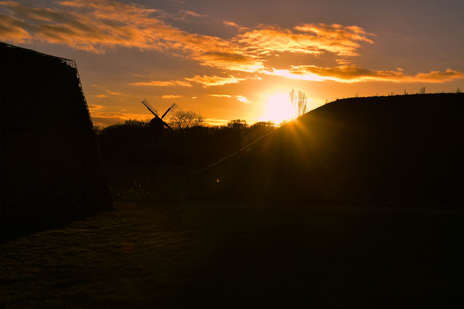 sollys, træer, fugle, solnedgang, hav, natur, himmel, parkere, skyer, solopgang, aften, morgen, Sol, horisont, Sverige, skumring, Sverige, Sky, daggry, udendørs, cityview, sk nel n, SE, solnedg ng, Euorpe, malmø, Slottsparken, mørke, atmosfærisk fænomen, efterglød