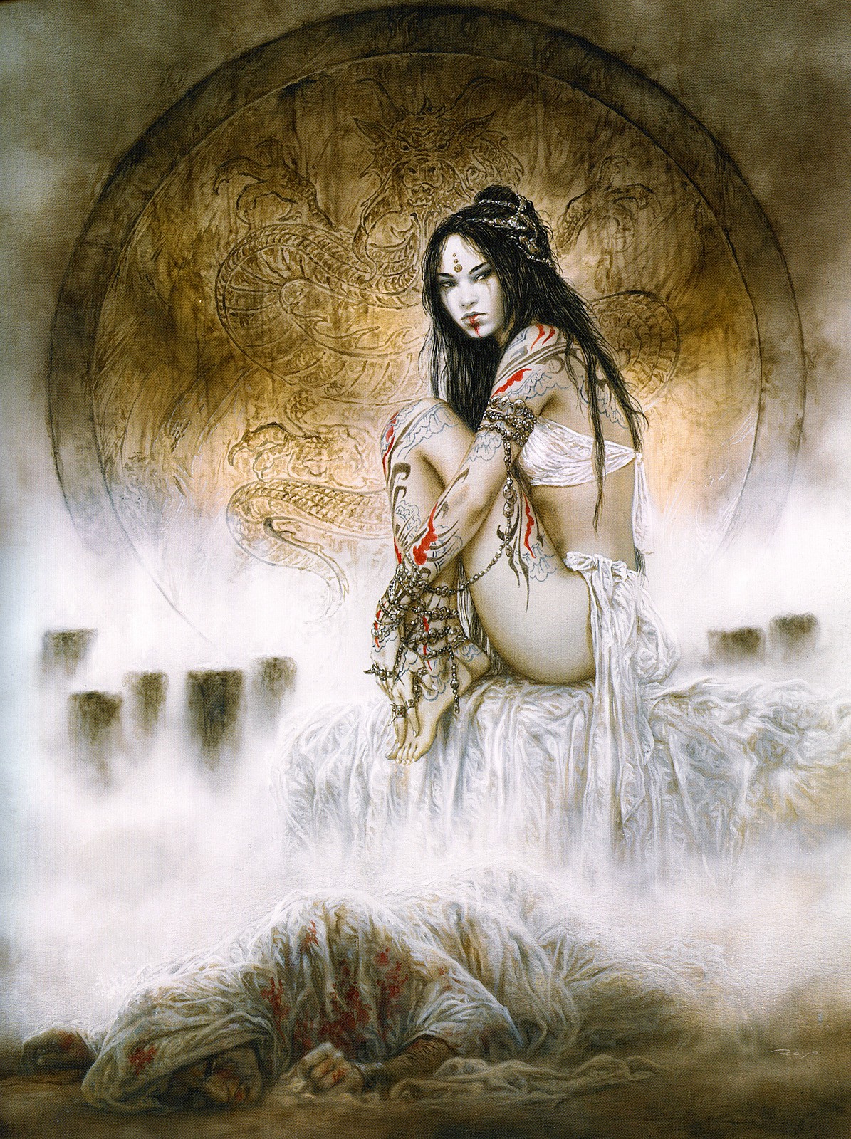 Wallpaper Painting Illustration Women Portrait Fantasy Art 