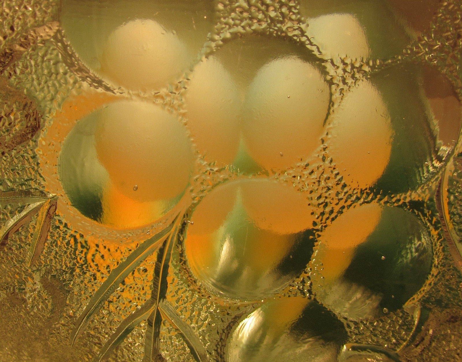 abstraktní, žlutý, sklenka, zkreslení, bonbón, počítač tapeta, fraktální umění, zblízka, makro fotografie, zátiší fotografování, vlhkost, organismus, koule, STG, Kandy, Glasseggs