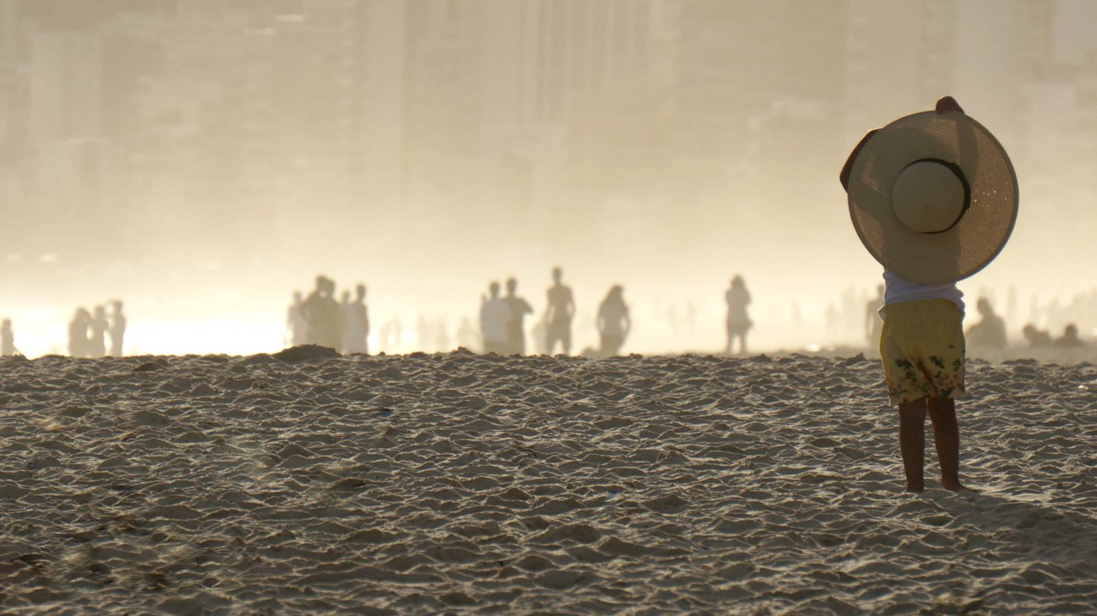 slunečnímu záření, západ slunce, písek, odraz, čepice, silueta, pláž, ráno, slunce, bokeh, Brazílie, světlo, Rio, obraz, Snímek obrazovky, brasilemimagens, Rio de Janeiro, sillouette