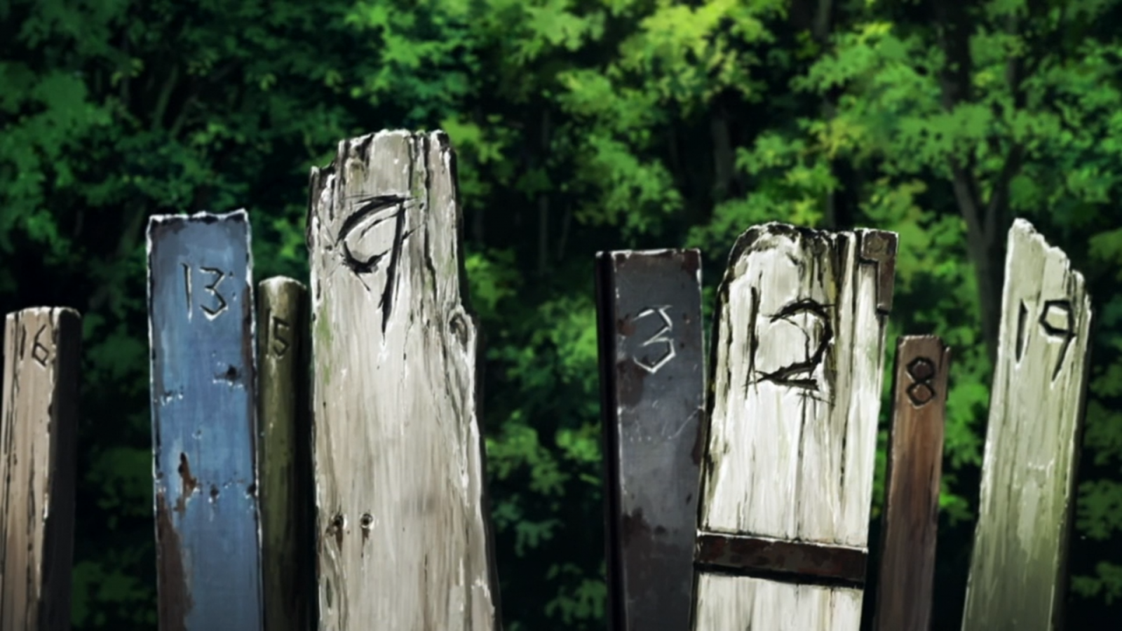 รั้ว, สุสาน, Zankyou no Terror, ศิลปะ, โครงสร้างกลางแจ้ง