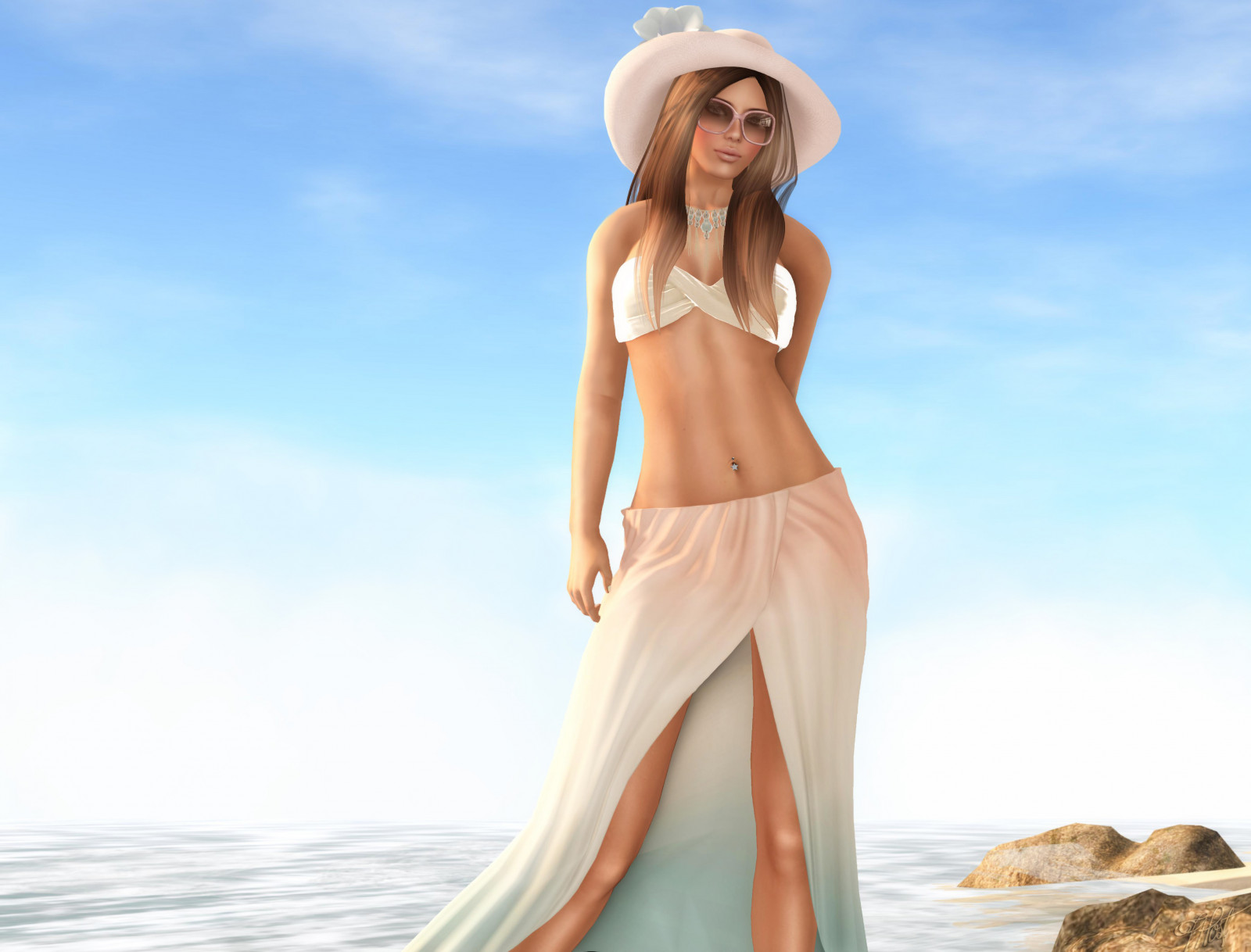 letní, pláž, móda, styl, MG, SL, událost, druhý život, Summerfest, tableauvivant, nevyrovnaný, izzies, teefy, collabor88, maxigossamer