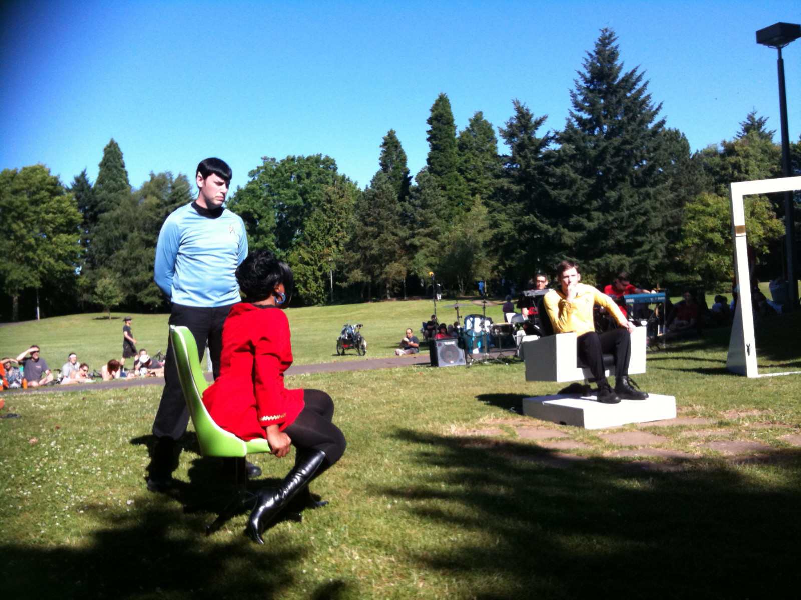 Star Trek, Portland, Phasers, Woodlawnpark, Startrekinthepark, Lichteffekte
