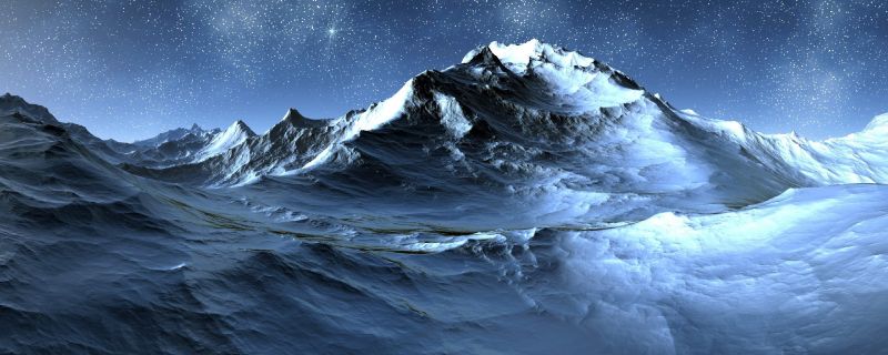 2560x1024 px,fjellene,kunstverk,stjerner