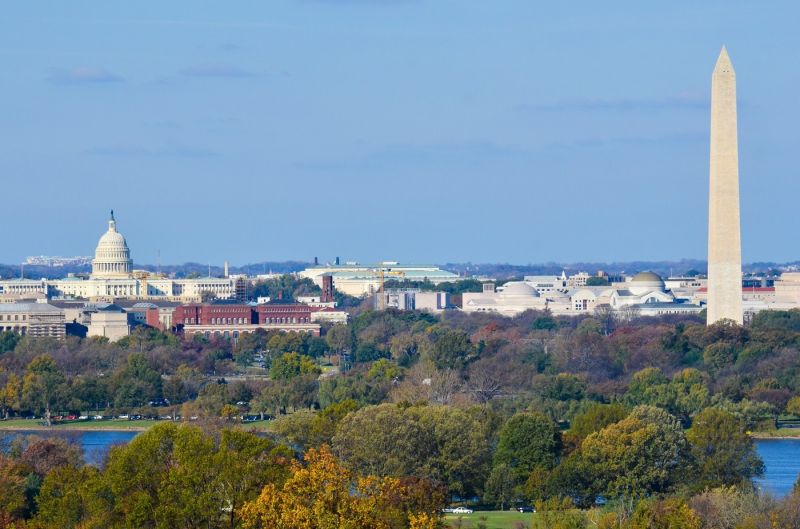 landskab, by, bybilledet, bakke, skyline, Turisme
