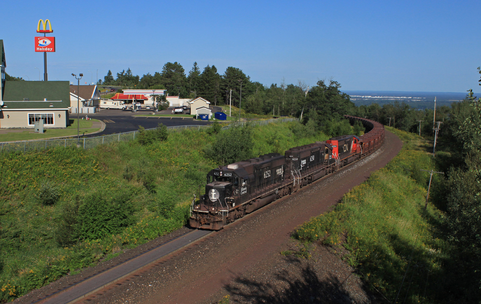 Wallpaper track, rail transport, vehicle, train, road, highland