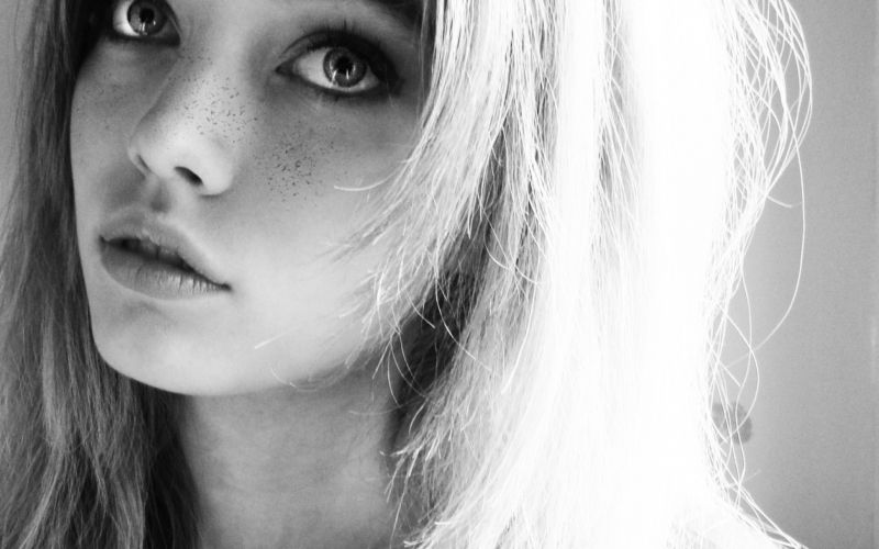 face, white, black, women, monochrome, model face, white, black, women, monochrome, model