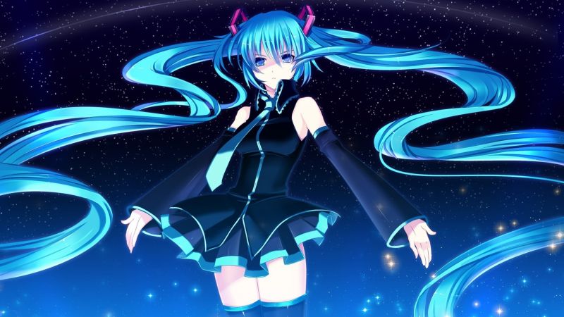 anime, Vocaloid, Hatsune Miku, Snímek obrazovky, 1920x1080 px, ilustrace anime, Vocaloid, Hatsune Miku, Snímek obrazovky, 1920x1080 px, ilustrace