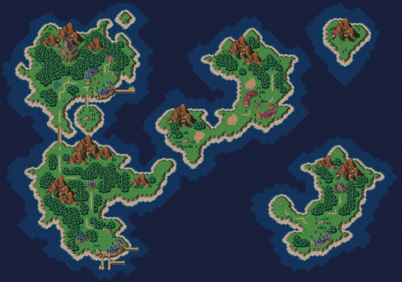 maailmankartta,Chrono Trigger,SNES
