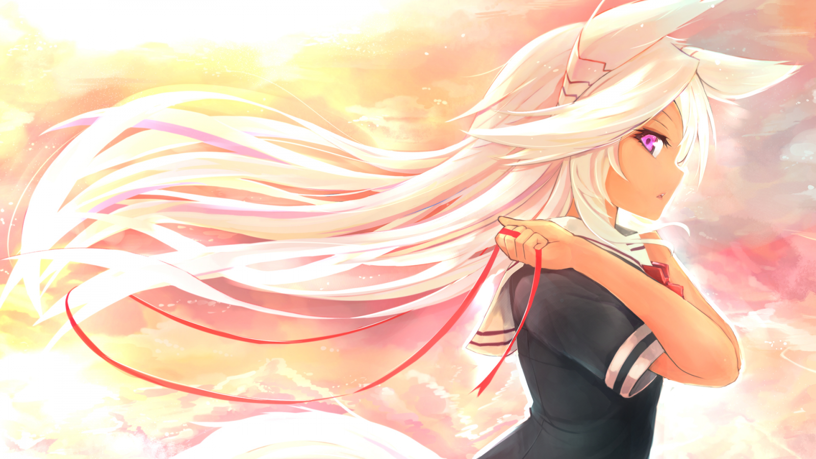 ilustrace, nekomimi, anime, manga, mangaka