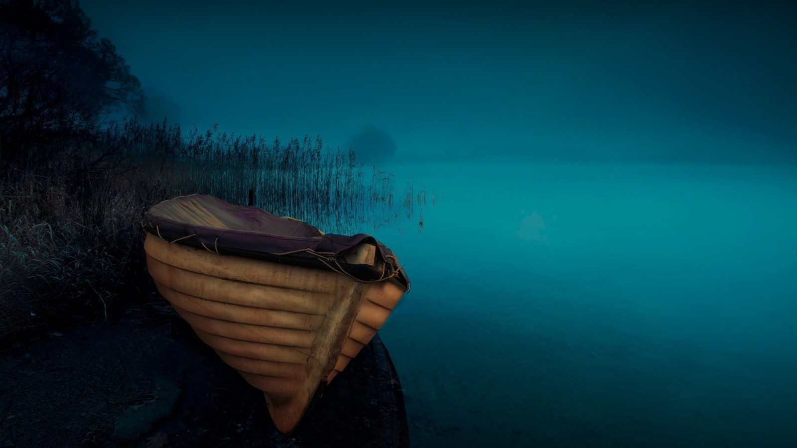 slunečnímu záření, krajina, loď, moře, noc, Příroda, odraz, vozidlo, modrý, Pod vodou, světlo, vlna, tma, Snímek obrazovky, počítač tapeta, Atmosféra Země