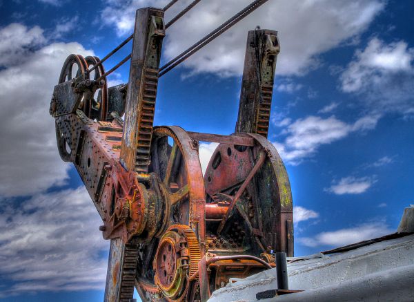 gammel,årgang,maskin,nedlagt,HDR,1930