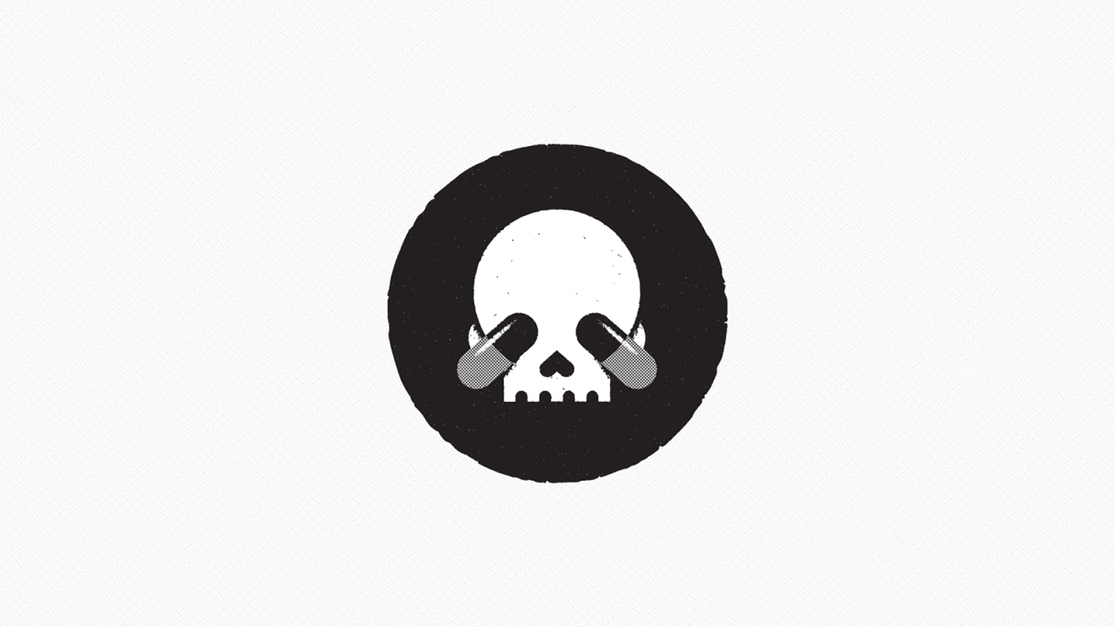 ภาพประกอบ, พื้นหลังที่เรียบง่าย, ความเรียบง่าย, งานศิลปะ, พื้นหลังสีขาว, โลโก้, หนวด, วงกลม, หัวกะโหลก, ความตาย, ยี่ห้อ, ยาเม็ด, รูปร่าง, ตัวอักษร