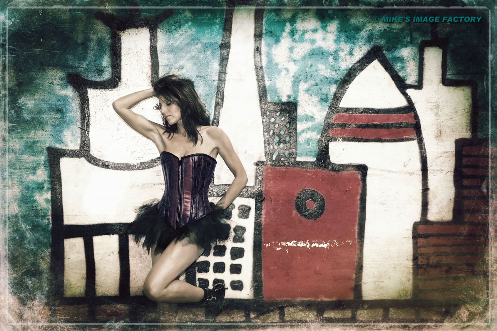 portrét, lidé, 3, mikrofon, krása, ženský, Kánon, eos, Michal, model, balerína, továrna, graffiti, obraz, mikrofony, plný, rám, zpracovává se, 5 d, živůtek, zpracované, mk, Mensch, kleinbild, vollformat, mikesimagefactory