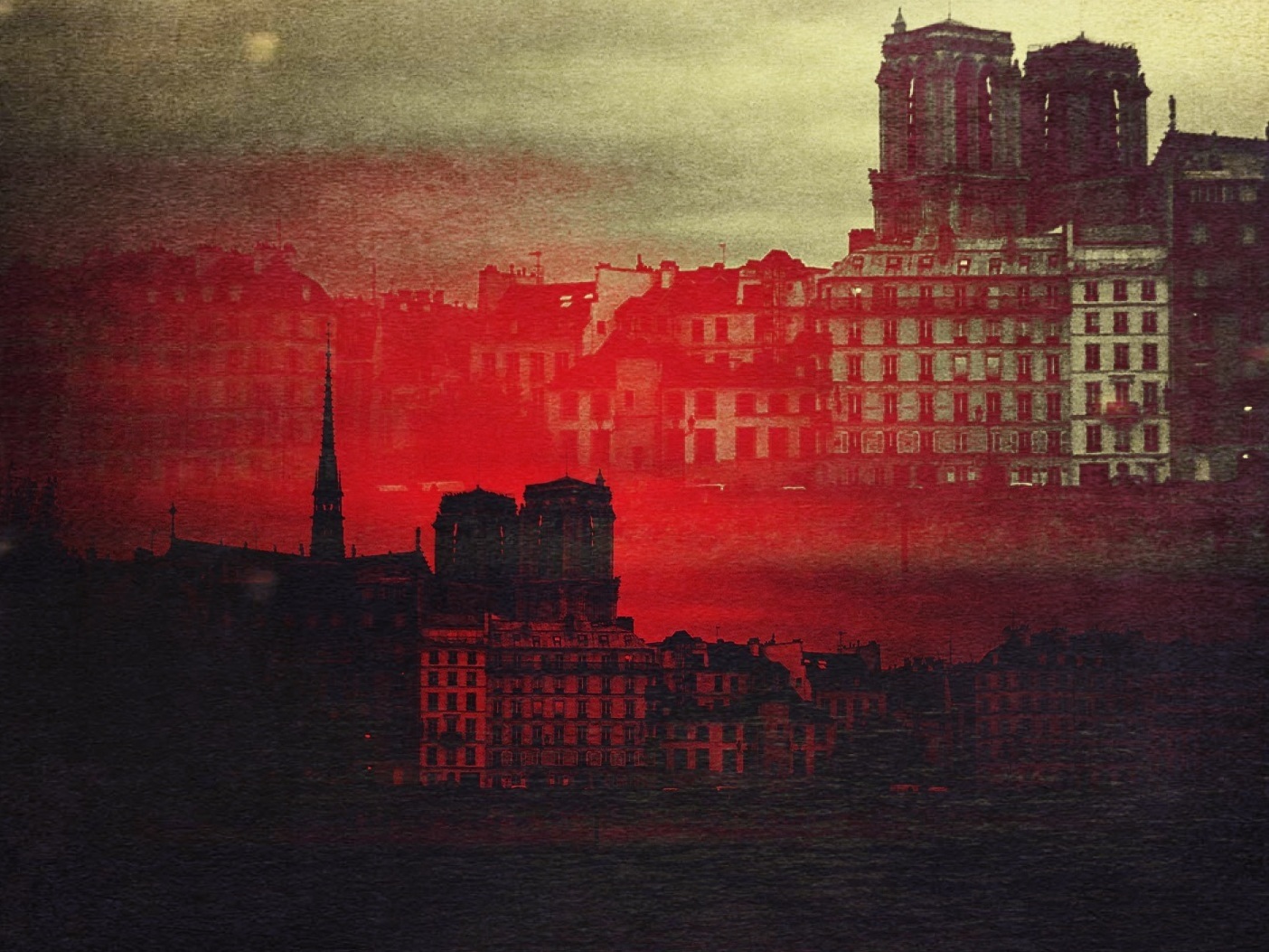 Červené, Paříž, Francie, trouchnivění, kostel, mobilní, pohybliví, Seine, ostrov, Frankreich, telefon, kirche, ile, Notredame, Insel, Sascha, eglise, multiexposure, iPhone, uvést, iledelacite, iphoneografie, iphoneografie, saschaunger