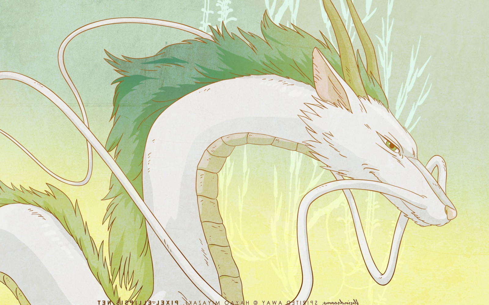 tegning, illustration, Spirited Away, tegneserie, Studio Ghibli, skitse, 1920x1200 px, fiktiv karakter, fabelvæsen