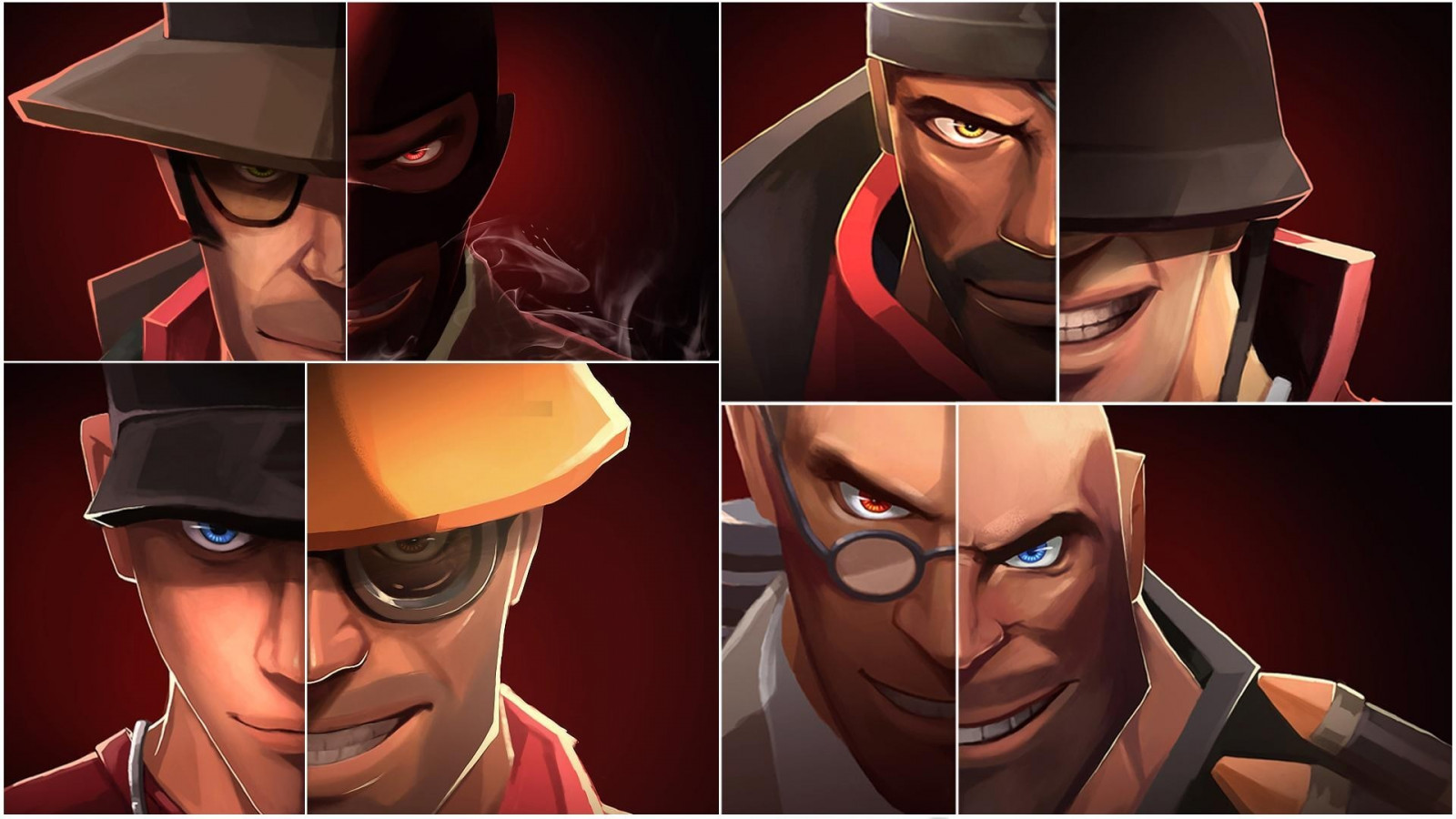 Wallpaper illustration, sunglasses, glasses, Team Fortress 2, brand