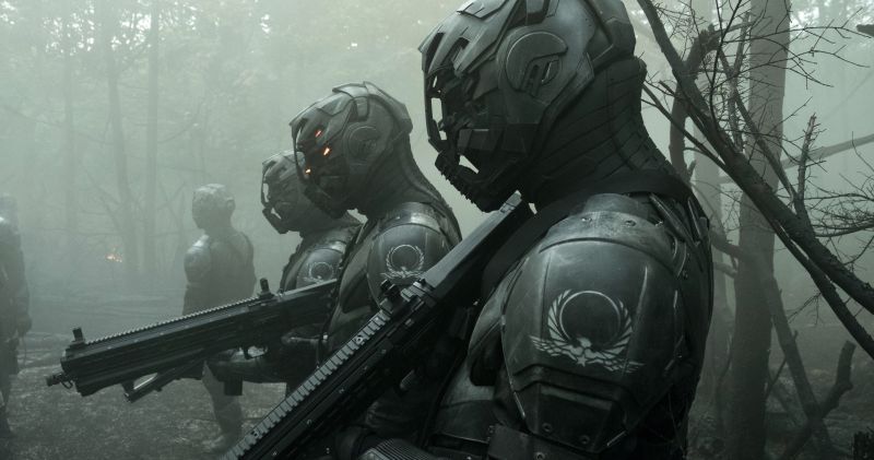 Cyberpunk,quân đội,Súng,cây,CGI,nghệ thuật số