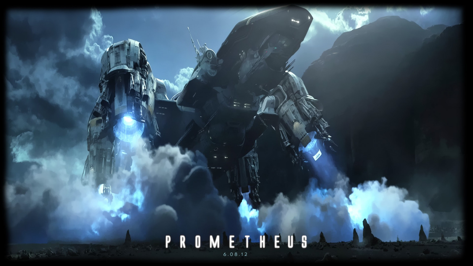 ภาพยนตร์, หนัง Prometheus, ความมืด, ภาพหน้าจอ, วอลล์เปเปอร์คอมพิวเตอร์, เทคนิคพิเศษ, นอกโลก