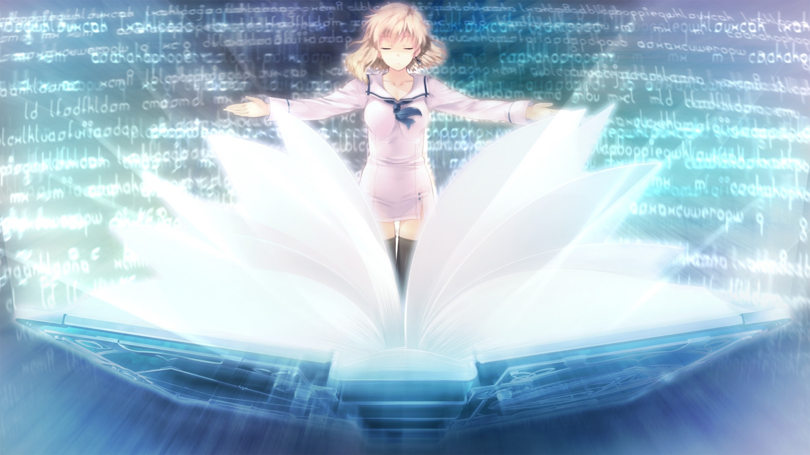 radiel, tokyo babel, girl, book