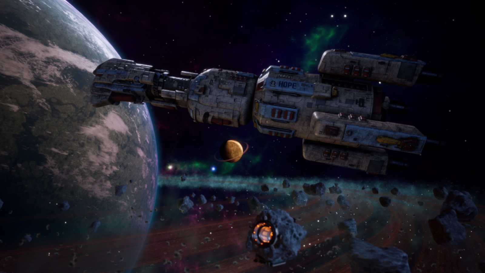 Wallpaper The Outer Worlds, space, spaceship, science fiction 3840x2160 yyang