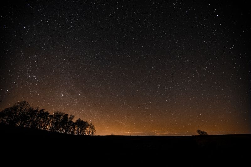 noc, nebe, silueta, hvězdy, astronomie, mraky noc, nebe, silueta, hvězdy, astronomie, mraky