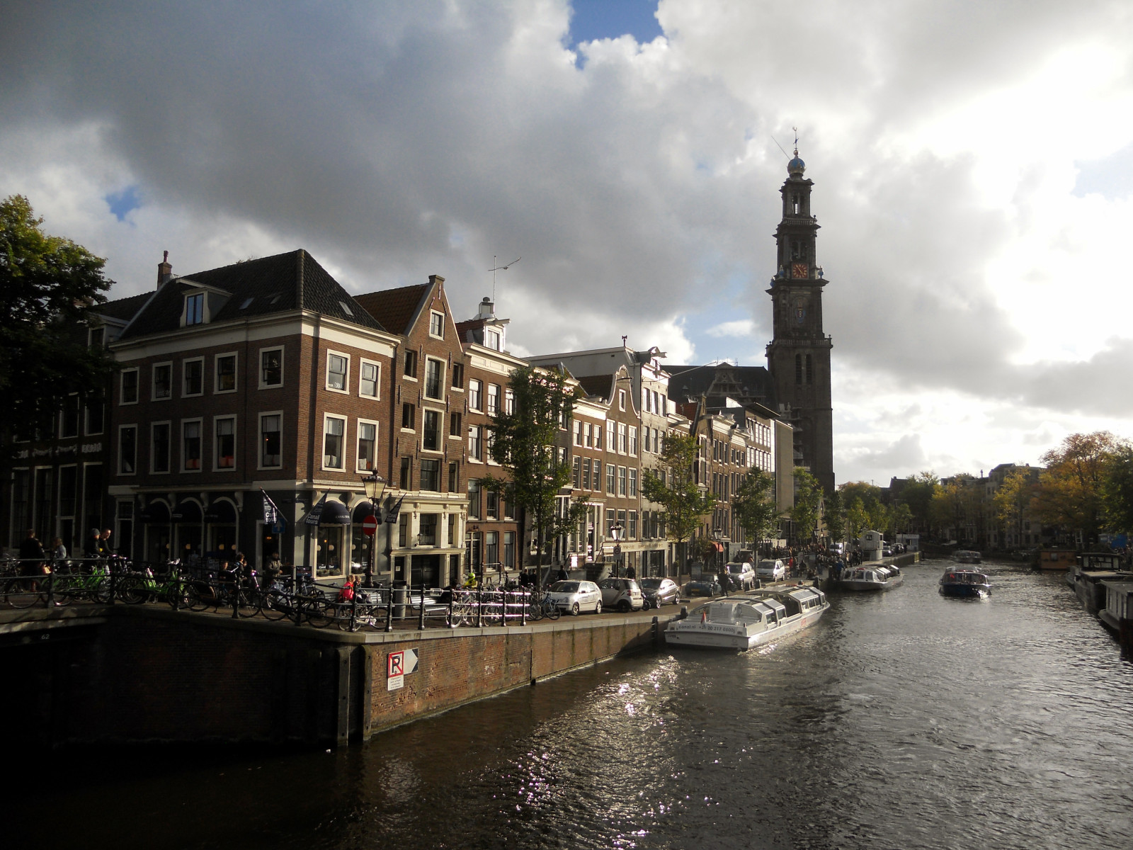 vodní, kanál, tělo z vody, voda, město, nebe, město, odraz, řeka, kanál, budova, strom, mrak