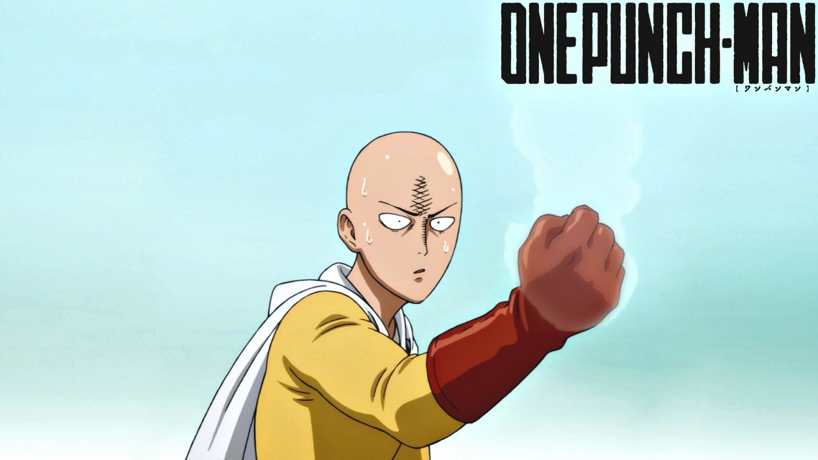 anime, kreslená pohádka, Saitama, One Man Punch, Osoba, značka, ruka, prst, smysl, konverzace, interakce