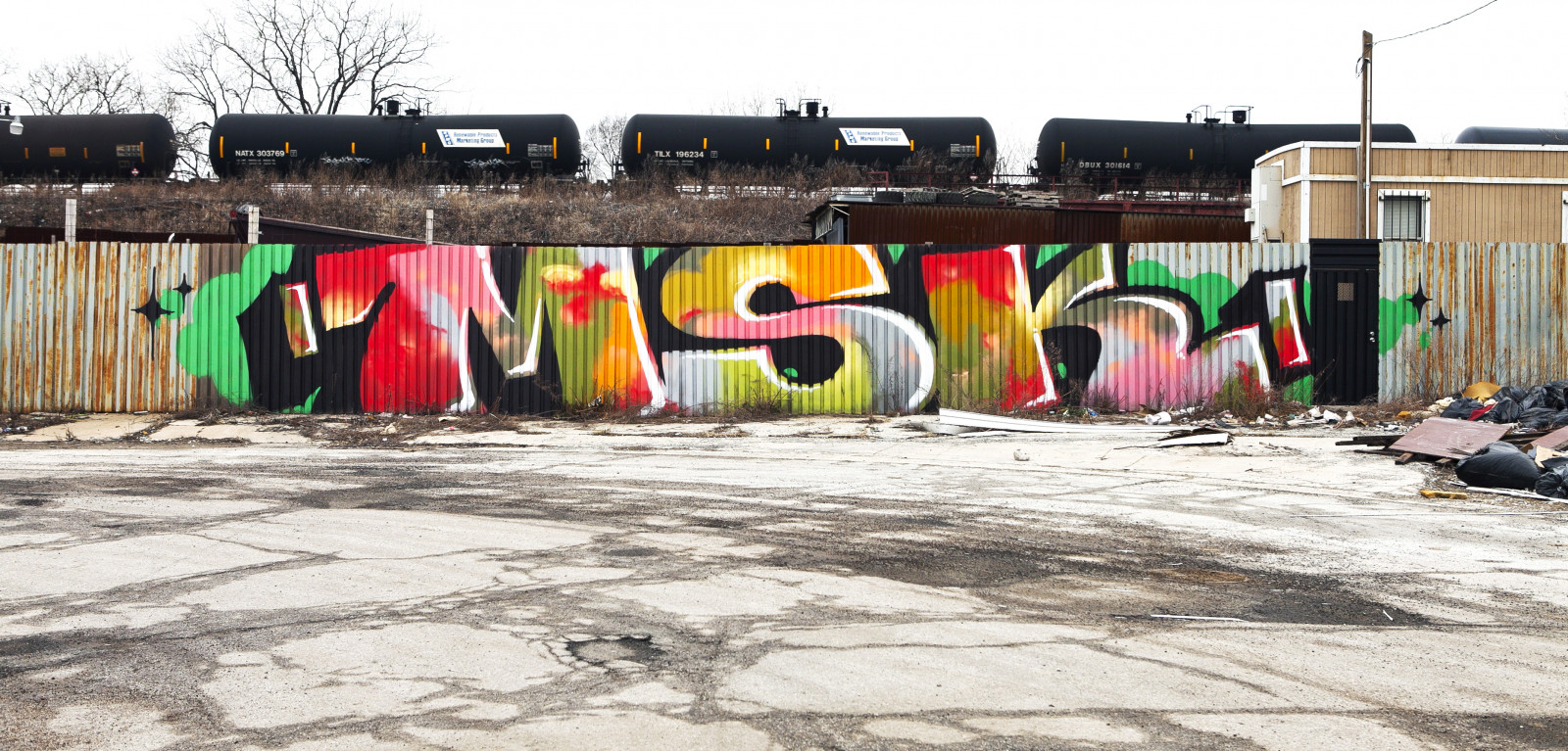stěna, grafiti, pouliční umění, Chicago, nástěnná malba, UMĚNÍ, MSK