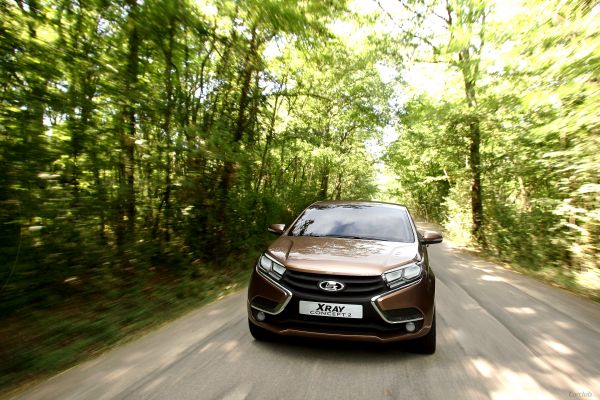 car, vehicle, LADA, brown, Russia, Sedan