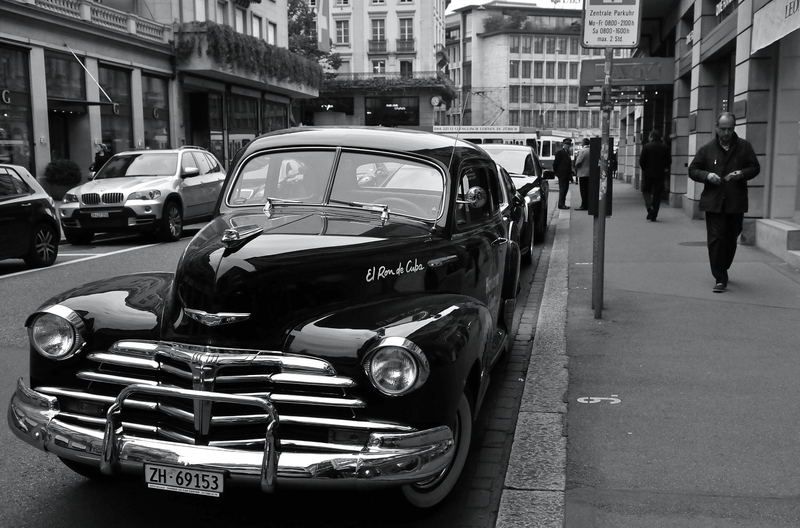Wallpaper city, street, road, Switzerland, Vintage car, classic car