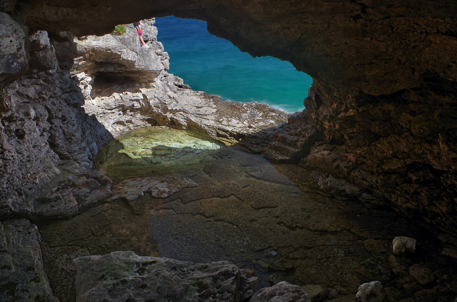 longexposure, chlapec, oblíbený, Ontario, Kanada, Příroda, voda, krása, národní park, přírodní, pentax, horní, tyrkysový, georgianbay, modrá voda, kitlens, nejlepší, velká jezera, většina, slowshutter, jeskyně, hd, oblíbený, Brucepeninsula, HDR, highdynamicrange, Huronské Jezero, 16x9, seacave, ndfilter, highdef, Lakecave, Vrstvený obraz, Indianheadcove, hdwallpaper, cans2s, Wallpapershd, Hddesktop