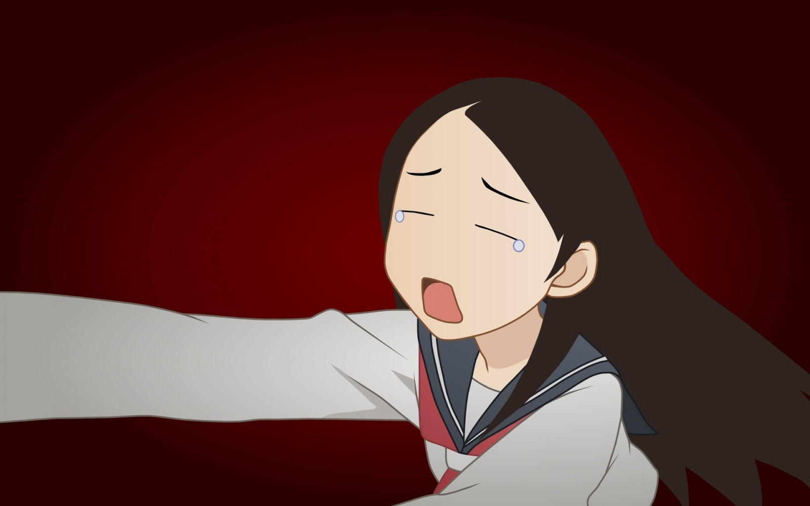 ilustrare, anime, manga, desen animat, gură, Persoană, mână, captură de ecran, 1920x1200 px
