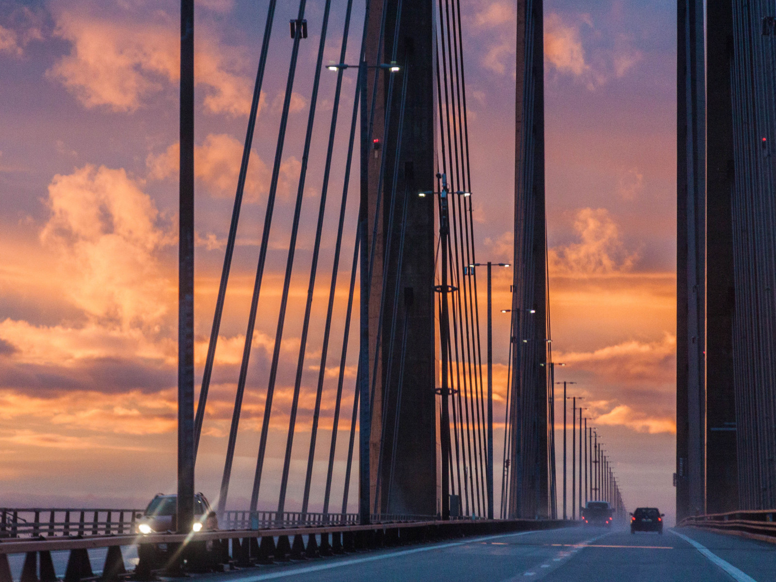 Wallpaper : bridge, sunset, sky, Canon, Copenhagen, Denmark, colours
