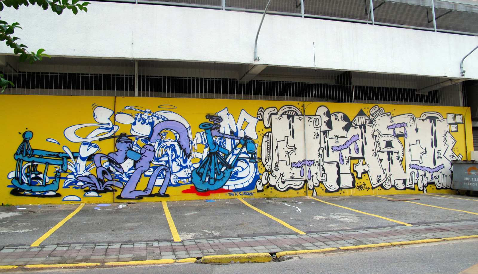 usměj se, Brasil, grafiti, CC, Paulo, kamarád, Sao, bombardování, onio, horphe, saeio