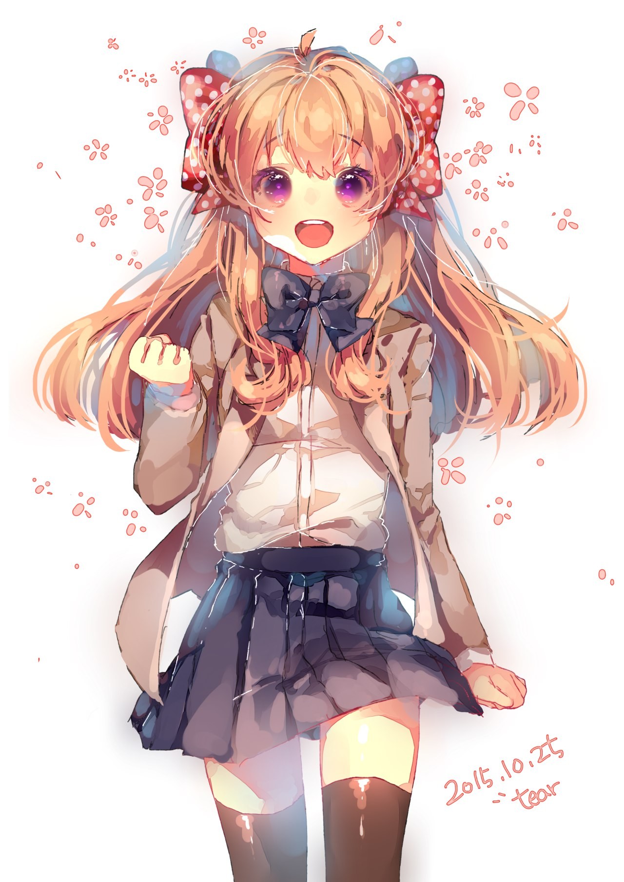 Wallpaper Illustration Anime Girls Cartoon School Uniform Wallpaper Illustration Anime Girls Cartoon School Uniform