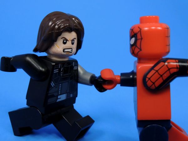 LEGO, red, winter, war, movies, blue