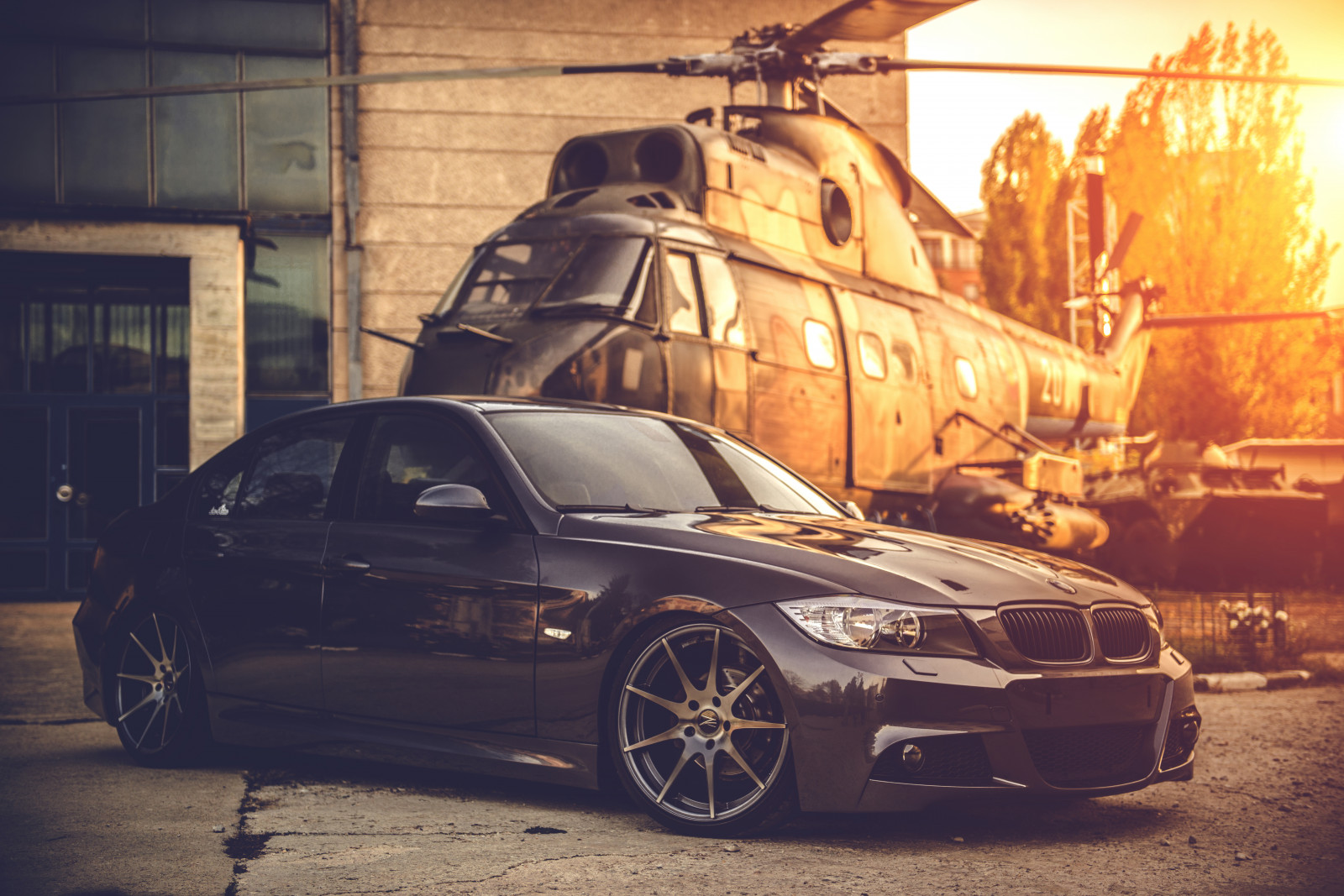 BMW, auto, BMW E92, vrtulníky
