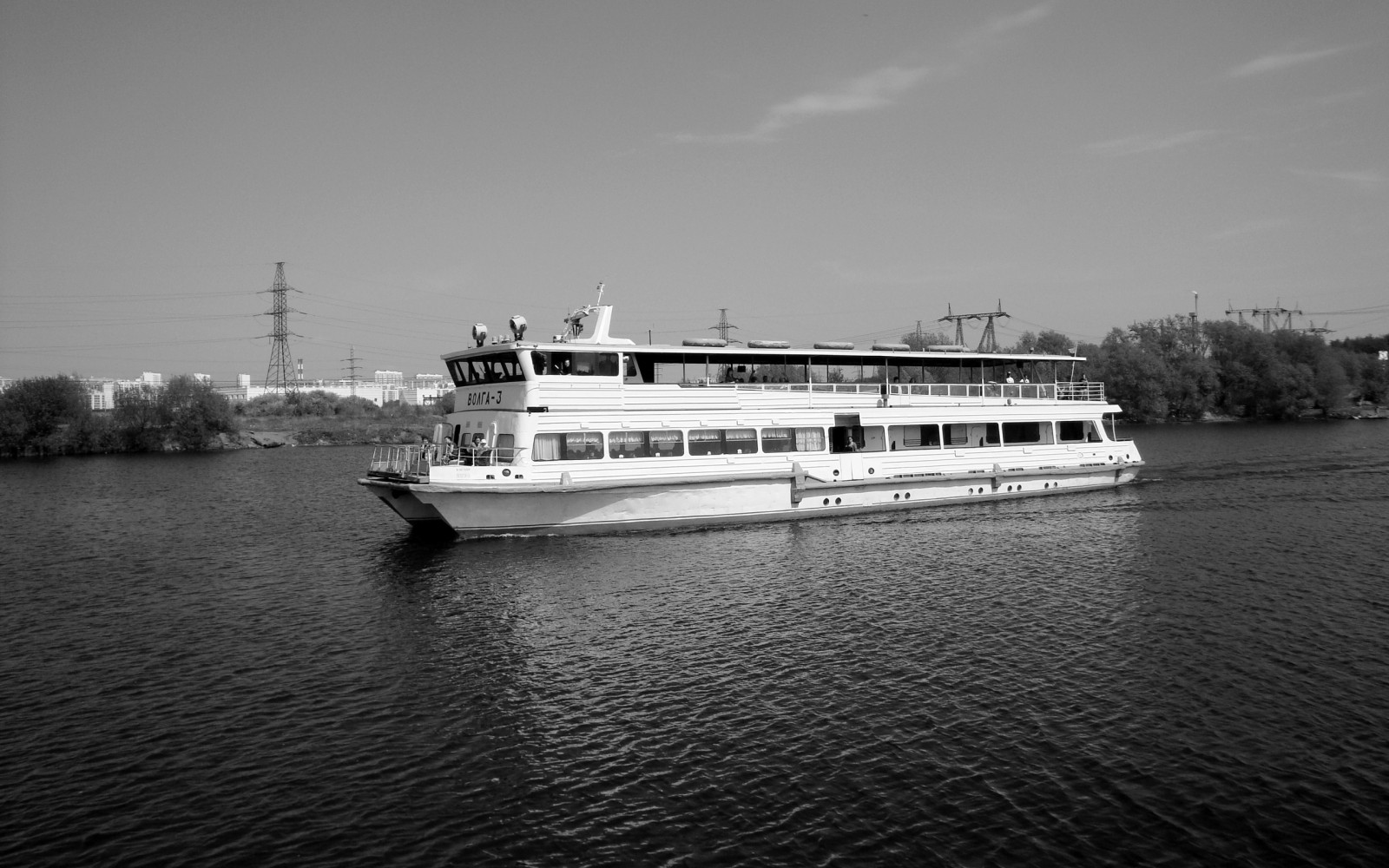 2560x1600 px, Mosca, il motore, nave