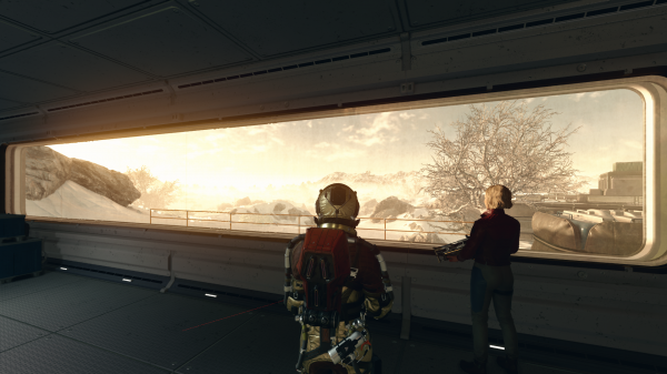 Starfield video game, space, screen shot