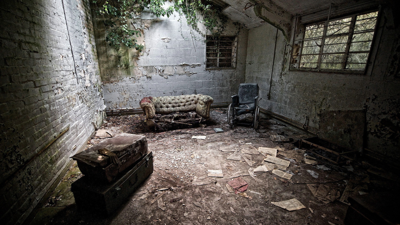 Wallpaper : house, abandoned, interior, desolate 1920x1080 ...