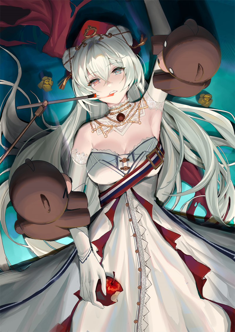 účes, kreslená pohádka, mimika, pusa, gesto, cg artwork