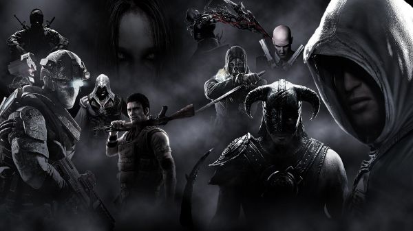 1920x1080 px, assasins, black, call, creed, Dishonored