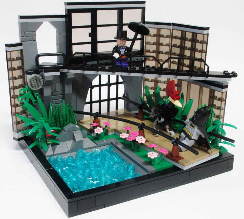 presque,manchot,je suis,LEGO,Homme chauve-souris,séries
