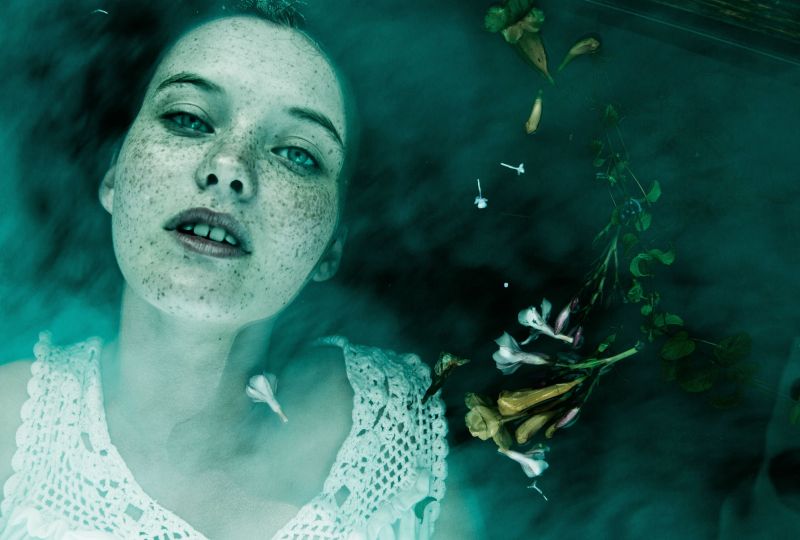 face,women,model,portrait,water,photography