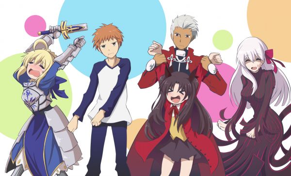 anime girls, Fate Series, Fate Stay Night, fate stay night heaven's feel, Kono Subarashii Sekai ni Shukufuku wo, anime boys