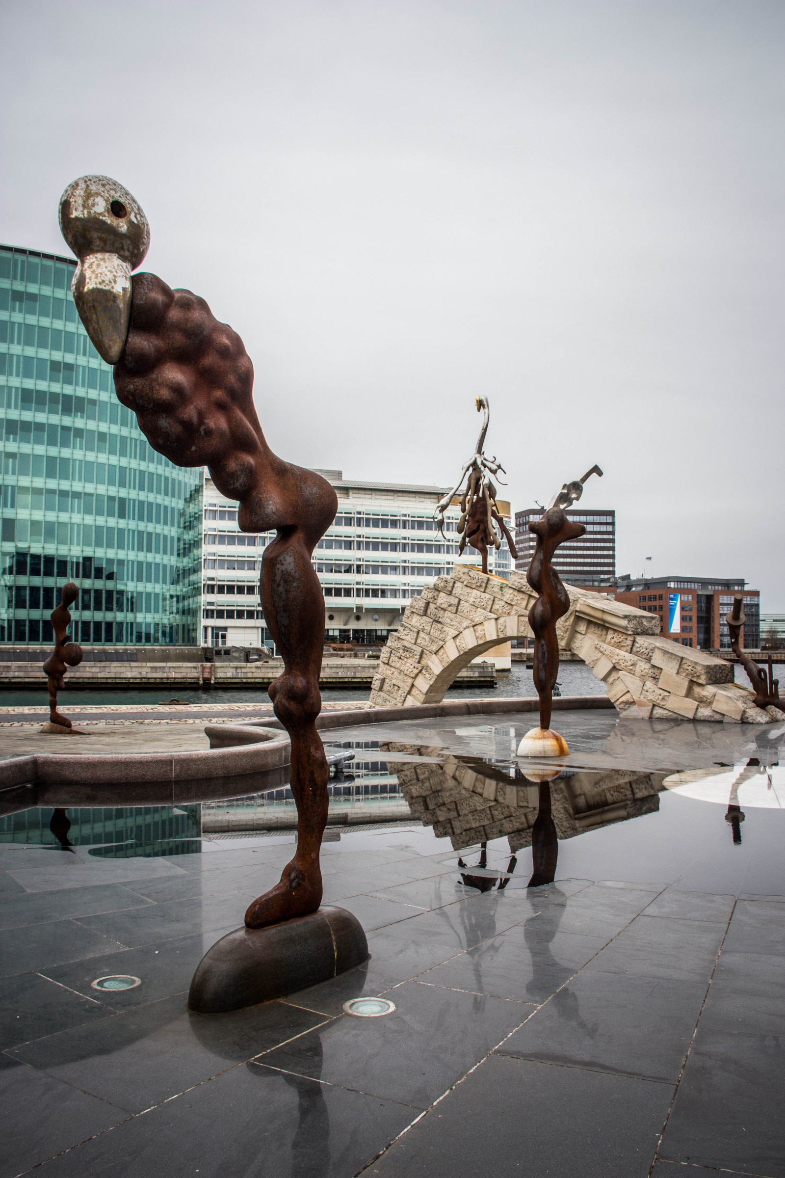 tempio, riflessione, opera d'arte, legna, scultura, statua, Danimarca, monumento, Copenhagen, ARTE, konst, Danmark, k penhamn, kopenhavn, detgenmodififeradeparadis, Immagine, storia antica