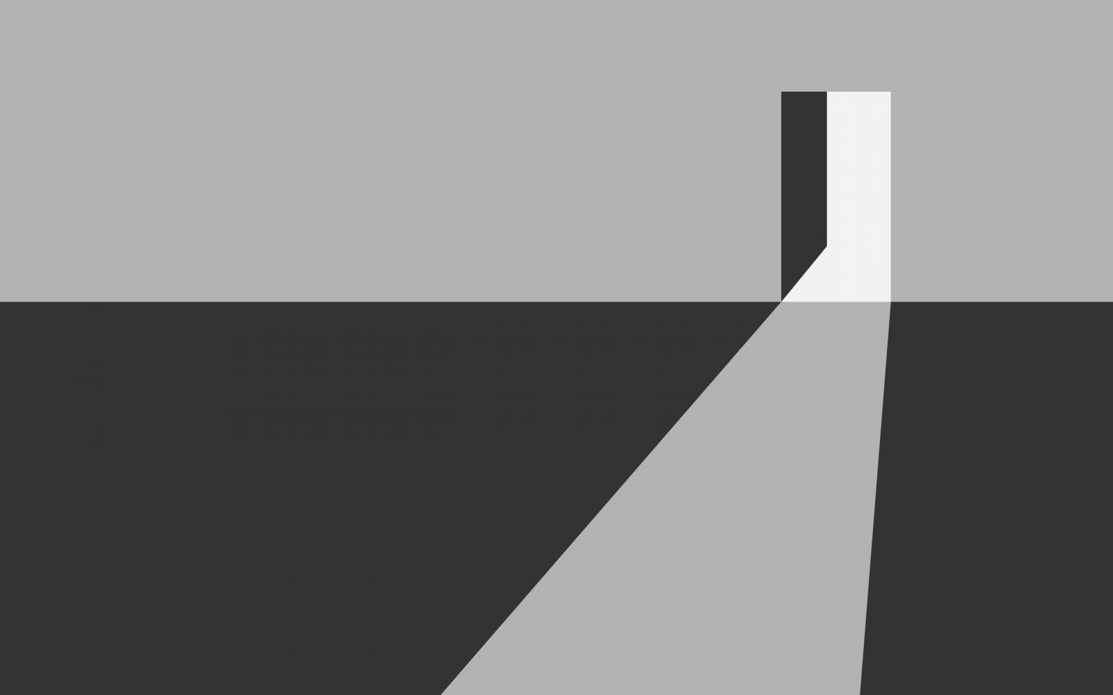 sort, Digital kunst, minimalisme, kunstværk, tekst, logo, enkel, geometri, dør, grå, mærke, form, design, etage, linje, sort og hvid, monokrom fotografering, skrifttype