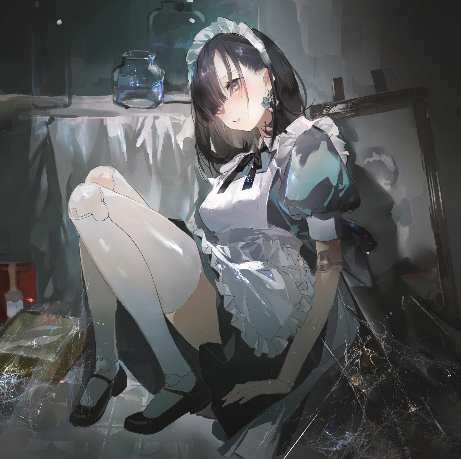 Lidské tělo, flash photography, černé vlasy, kreslená pohádka, cg artwork, UMĚNÍ, automobilového designu, hime cut, dlouhé vlasy, fiktivní postava, prostor, hry, tma, osobní ochranné prostředky, akční figurka, anime, stehno, událost, karmín, dolní končetina, módní design, ilustrace, grafika, beletrie, figurka, kostým, animace, pc hry, stroj, audio zařízení, cosplay, grafický design, Animated cartoon, brýlí, výkres, sedící, 3D modelování, brnění